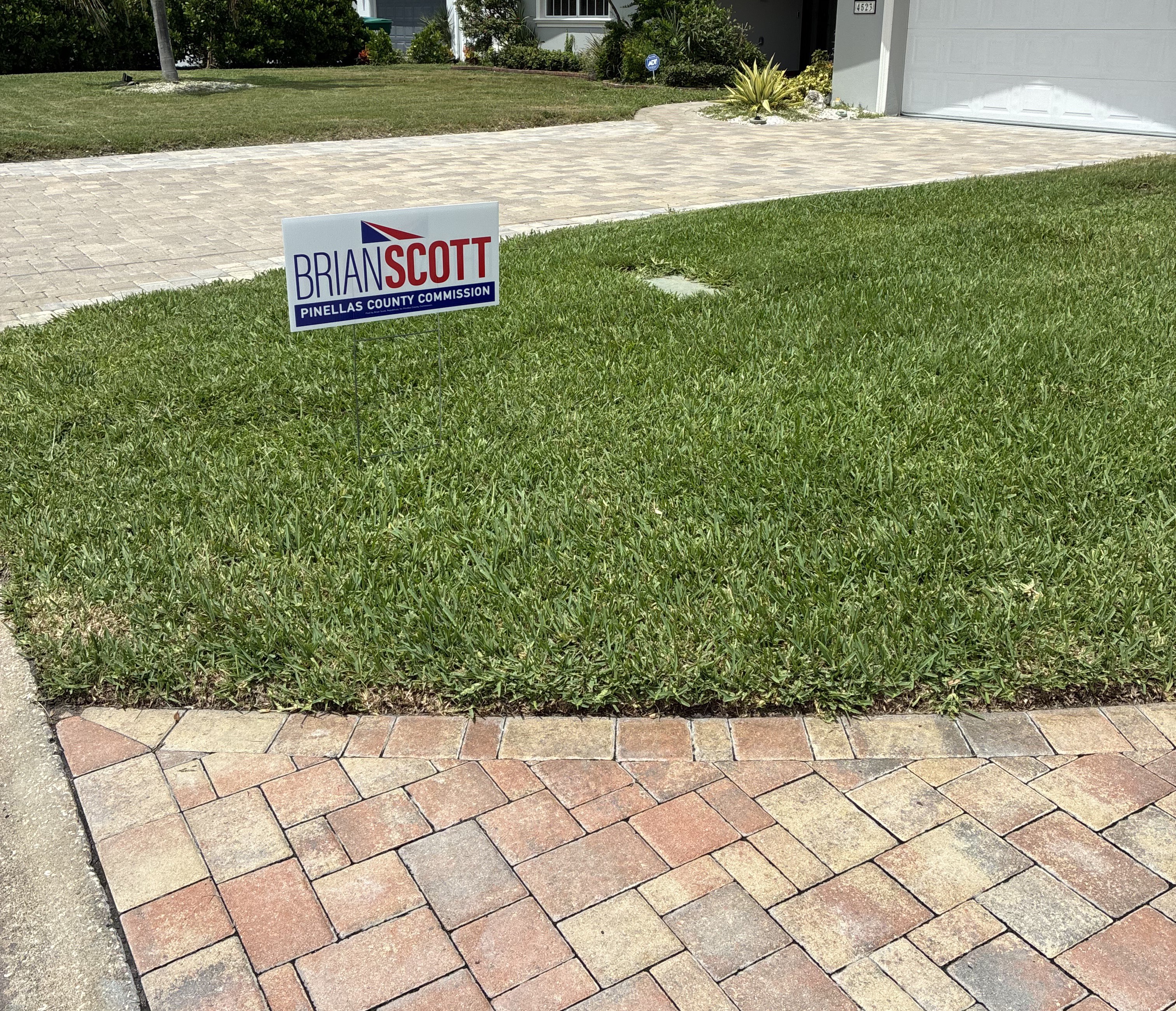 Brian Scott yard sign